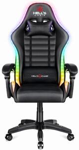 Hells Herné kreslo Hell's Chair HC-1003 LED RGB podsvietenie