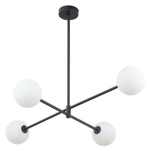 TK-Lighting - Vysoká stropná lampa Sarius Black 4