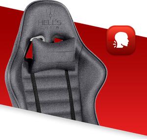 Hells Herná stolička Hell's Chair HC-1003 Grey