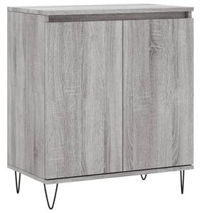 Komoda sivý dub sonoma 60x35x70 cm spracované drevo