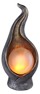Globo 33439 - LED Solárne svietidlo SOLAR LED/2,16W/3V 3000K IP44 strieborná