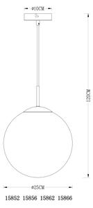 GLOBO 15856 - Luster na lanku VARUS 1xE27/40W/230V