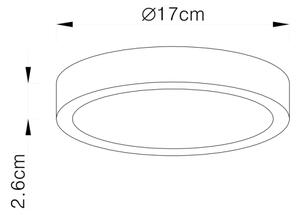 Globo 12366-22 - LED stmievateľné stropné svietidlo VITOS LED/22W/230V