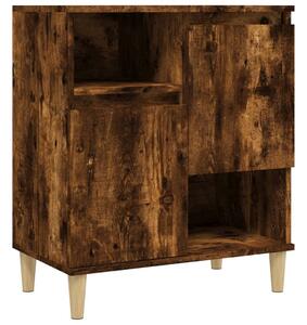 Komoda dymový dub 60x35x70 cm spracované drevo