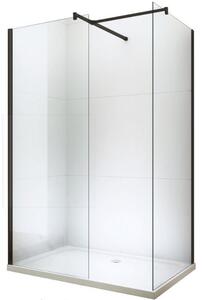 Sprchovací kút maxmax WALK-IN 70x70 cm - BLACK