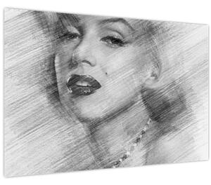 Obraz - Portrén Merilyn Monroe (90x60 cm)