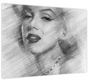 Obraz - Portrén Merilyn Monroe (70x50 cm)