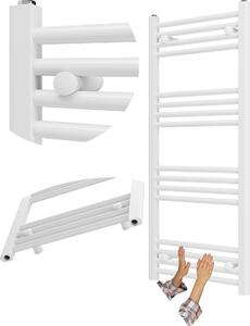 Granitan | Kúpeľňový radiátor Breno - 50/110 cm - Biely - Moderný dizajn - Praktický a funkčný