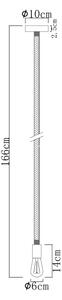 Globo 69029H - Luster na lanku ULLEU 1xE27/60W/230V