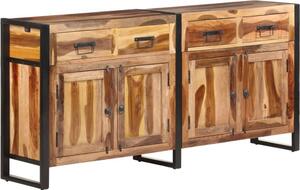 Komoda 172x35x80 cm, akáciový masív s medovým náterom