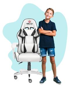 Hells Hell's Chair HC-1007 Kids herná stolička pre deti White Black