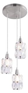Globo 15760-3 - Krištáľový luster na lanku WOLLI 3xE14/40W/230V