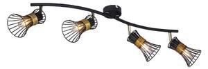 Globo 54814-4 - Bodové svietidlo PURRA 4xE14/40W/230V