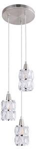 Globo 15760-3 - Krištáľový luster na lanku WOLLI 3xE14/40W/230V