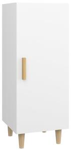 Komoda biela 34,5x34x90 cm spracované drevo