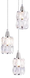 Globo 15760-3 - Krištáľový luster na lanku WOLLI 3xE14/40W/230V