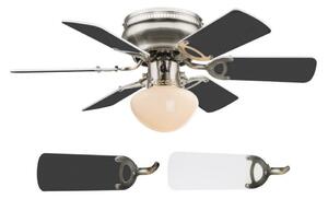 Globo 03803 - Stropný ventilátor UGO 1xE27/60W/230V