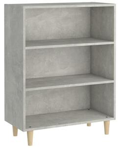 Komoda betónovo sivá 69,5x32,5x90 cm spracované drevo