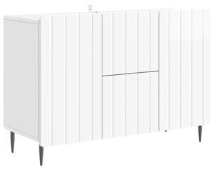 Servírovacia skriňa Biela s vysokým leskom 89 x 34,5 x 62 cm