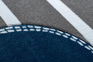 SKLADOM: Detský kusový koberec PETM Francúzsky buldoček - sivý - 180x270 cm