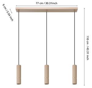 Eglo 901152 - LED Luster na lanku CAMINIA 3xGU10/5W/230V 3000K béžová