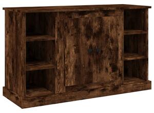 Komoda dymový dub 100x35,5x60 cm spracované drevo