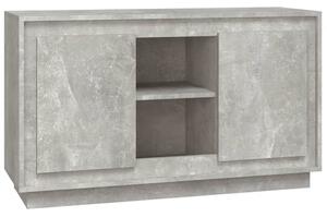 Komoda betónovo sivá 102x35x60 cm spracované drevo
