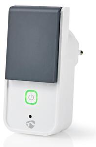 Nedis WIFIPO120FWT - Inteligentná vonkajšia zásuvka 3680W/230V/Typ F/16A Wi-Fi IP44