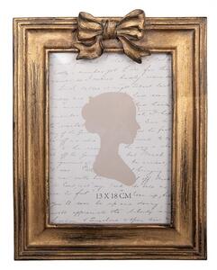 Photo Frame 13x18 Cm Gold Colored Plastic - 25.0 cm - Clayre & Eef