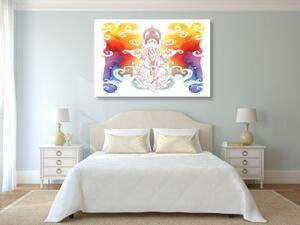 Obraz hinduistický Ganéša - 60x40