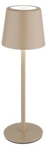 Globo 58482S-LED stmievateľná stolná lampa VAN. 12W/5V 2200mAh IP44 krém