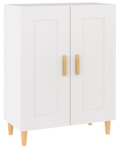Komoda biela 69,5x34x90 cm spracované drevo