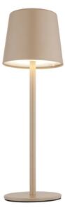 Globo 58482S-LED stmievateľná stolná lampa VAN. 12W/5V 2200mAh IP44 krém
