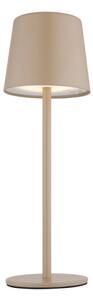 Globo 58482S-LED stmievateľná stolná lampa VAN. 12W/5V 2200mAh IP44 krém