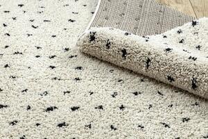 Dywany Łuszczów Kusový koberec Berber Syla B752 dots cream - 200x290 cm