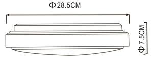 Globo 48408-18 - LED stropné svietidlo KALLE LED/18W/230V