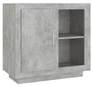 Komoda betónová sivá 80x40x75 cm