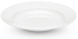 German MUSCARI Hlboký tanier / priemer 22,5 cm / biely