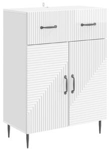 Servírovacia skriňa Biela s vysokým leskom 66 x 34,5 x 89,5 cm