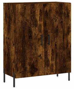 Komoda dymový dub 69,5x34x90 cm kompozitné drevo