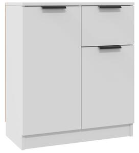 Komoda biela 60x30x70 cm spracované drevo