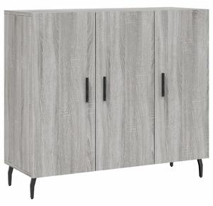 Komoda sivý dub sonoma 90x34x80 cm kompozitné drevo
