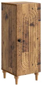 Servírovacia skriňa Staré drevo 33 x 34,5 x 90 cm