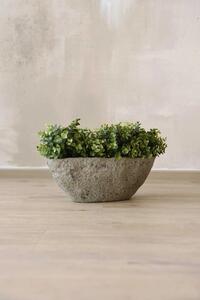 Misa na kvety BARCO, vláknocement, dĺžka 44 cm, sivá