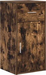 Servírovacia skriňa so zásuvkou Dymová dub 38 x 34 x 75 cm