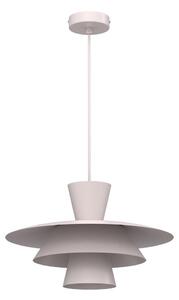 Luster na lanku PLATO 1xE27/15W/230V krémový