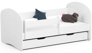 Ak furniture Detská posteľ SMILE 140x70 cm biela