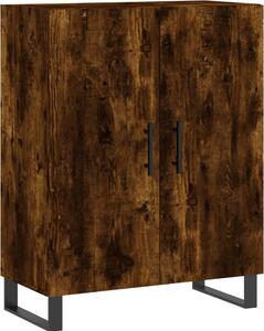 Komoda dymový dub 69,5x34x90 cm kompozitné drevo