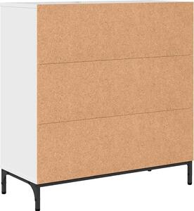 Servírovacia skriňa Vysoký lesk bielej 79,5 x 33 x 82 cm