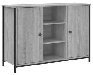 Komoda sivá sonoma 100x35x70 cm kompozitné drevo